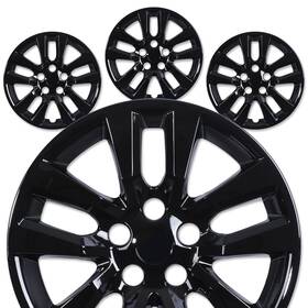 Apof-5102 Autofree Apof-5102- 16 Inch Hubcaps Set Of 4 Black Lacquer For 2013-2018 Nissan Altima