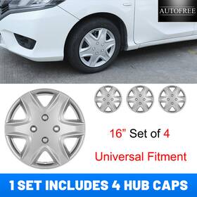 Wj-5049-a-14 Autofree 14 Inch Set Of 4 Universal Wheel Rim Covers Snap On Hubcaps For Car Truck Suv R14