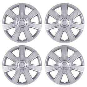 Wj-5085-a-15 Autofree 4 15 Inches Universal Wheel Rim Covers Hubcaps Snap On For Car Truck Suv R15