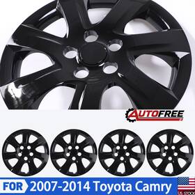 Wj-5092g-bl-16-pp Autofree 16 Inch Hubcaps For 2007-2014 Toyota Camry Set Of 4 With Retention Ring 42602-33130