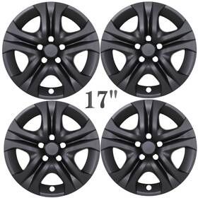 Wj-5107-bp-17 Autofree 17 Inch Hubcaps Wheel Rims Cover Compatible For 2013-2018 Toyota Rav4 Steel Wheels