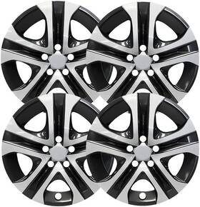 Wj-5107-dp-17 Autofree 4 17 Inch Wheel Rim Covers Hubcaps For 2013-2018 Toyota Rav4 R17 Silver Lacquer