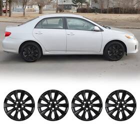 Wj-5109-bl-16 Autofree 4 16-inches Hubcaps Wheel Rim Covers For 2009-2024 Toyota Corolla R16 Matrix