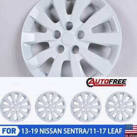 Wj-5132-e-16-pp Autofree 16 Inch Hubcap Wheel Covers For 2013-2019 Nissan Sentra/2011-2017 Leaf Set Of 4