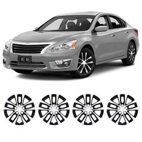 Wja-5102-bw-16 Autofree 4-pack 16 Inch Hubcap For 2013-2018 Nissan Altima Sedan Wheel Rims Cover Snap On