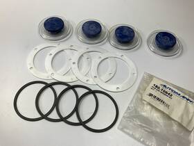 180-10642-4 Automann 4 180.10642 Wheel Hub Cap Window Kit Replaces Stemco 359-5999
