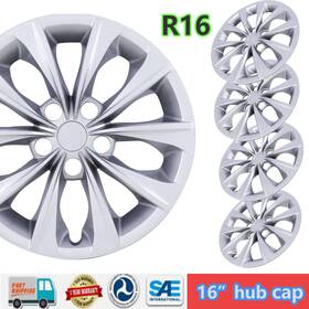 5114 Autopart 16 Inch Set Of 4 Snap On Hubcaps Wheel Rims Cover Fit 2015-2017 Toyota Camry /hybrid