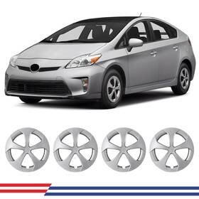 Wj-5129-b-15 Autopart 15 Inch Set Of 4 Lacquer Hubcap Wheel Steel Rim Covers Fit For 2010-15 Toyota Prius
