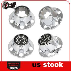 Auto178929der Autoparts-leader 4x Wheel Hub Center Caps With Screws For 1980-1996 Ford Bronco F-150 Truck 4wd