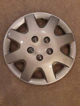Auto178700puppy Autopuppy 15 Inch Universa 1 Pc Snap On Full Hub Caps Wheel Covers Fit R15 Tire And Rim
