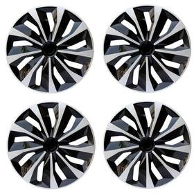 Autostore001 Pro 477 4x 16 Inch Wheel Covers Snap On Full Hub Caps Fit For R16 Tire And Steel Rim