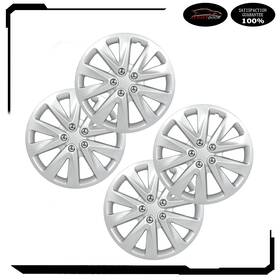 Atd165220 Autoutdoor 4 Pc Hub Caps 16 Inch Full S Wheel Cover Durable For Chevrolet Mazda Ford Dodge