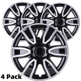 Chb-5087-dp Autowiki 4 Piece 14 Inch Universal Wheel Rim Cover Hubcaps Snap On Car Truck Fit R14 Tire