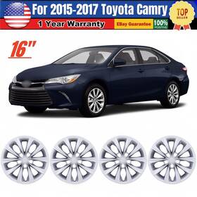 Wj-5114-b-16 Autowiki 16 Inch Hubcap Wheel Covers Fit For 2015 2016 2017 Toyota Camry 16ftft Steel Rim