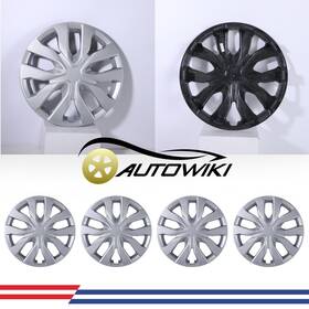 Wj-5137-b-17 Autowiki 4pcs 17 Inch Hubcaps Wheel Covers Rim For 2014-2020 Nissan Rogue Snap On