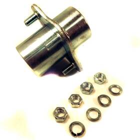 2274 Azusa Steel Wheel Hub 1 Inch Bore 1/4 Keyway For 4 Wheels