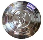 B-1130 Dales Hubcap Ford Car Or Pickup With Polished Stainless Steel