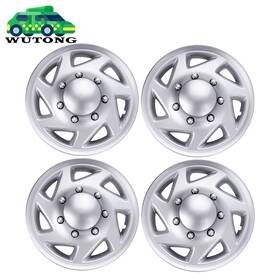 Lkt116611-si Bartoo Wheel Hubcaps For 1992-2014 Ford E150 E250 E350 Van 16 Inch Silver Covers Caps