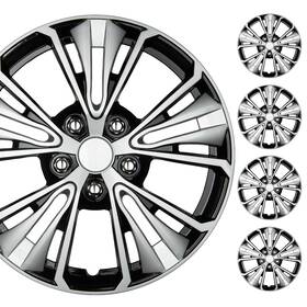 Bdk Kt-1074-16-s/ib Hubcaps 16 Inch Set Of 4 Oem Replacement Snap On Wheel Rim Covers