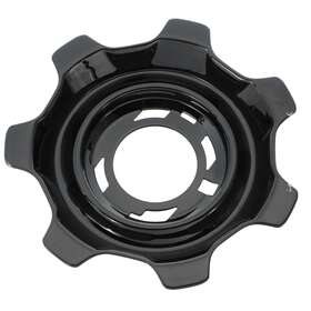 3w0601171ae Bentley Genuine 7 Spoke Wheel Center Cap Ring Black New