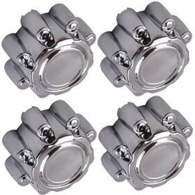 Jko89b Bfo 4pcs Wheel Center Hub Cap Chrome For Ford F-250 F-350 Super Duty Return