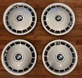 1179170.1 Bmw 36.13 Set Of 4 Oem Genuine E30 318i 325i Hub Caps 14 Inch Good Condition