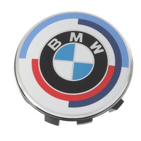 36-13-5-a37-e40 Bmw Genuine Hub Cap 50 Years M