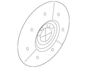 Bmw 36-13-7-849-415 Genuine Hub Cap