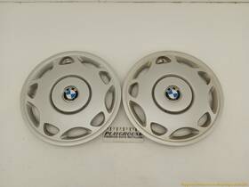 570-51007 Bmw 318ti E36 Hatchback Pair Of Left And Right Wheel Rim Hub Cap Fits 1997-1999 97
