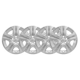Bap50417s Bold Auto Parts Silver Plastic Wheel Covers 17 Inch 5 Spoke Set 4 Pcs Fits Toyota Rav4 2013-2018