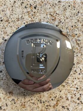 Sj812-28 Borghini Sj812 New Chrome Wheels Wheel Center Hub Cap