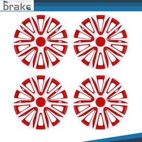 Br183412d Brakeautor Set Of 4 17 Inch Wheel Covers Snap On Full Hub Caps Fit R17 Tire And Steel Rim Abs