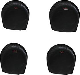 Bpa224 Broilpro Accessories Tire Cover Set Of 4pcs Waterproof Sun Protectors For 24 Inch -26 Black