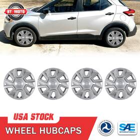 Wj-5188-b-16-pp Bt Moto 16 Inch Set Of 4 Pp Wheel Rim Rovers For 2018-2025 Nissan Kicks Hubcaps 40300-5rb0e