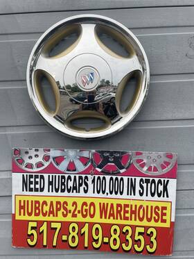 09583114-gold Buick 1996-98 Skylark Olympic Gold W43used Original Hubcap 14 Inch 1 #1145 Beautiful