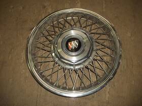 1118a Buick 86 87 88 89 90 Century Hubcap Rim Wheel Cover Hub Cap 14 Inch Wire Oem
