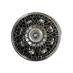 25511808 Buick Vintage 13 Inch Chrome Wire Spoke Hubcap Used