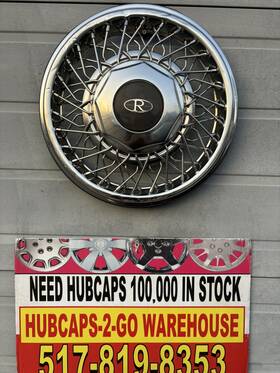 B-1644549 Buick Riviera 1989-1993 Spoked Hubcap Fwd 15 Inch 1 Oem Rare 1129-b