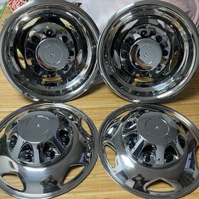 Cs-17n Burner-autoparts7 2011 24 Gmc Sierra 3500hd 17 Inch Stainless Steel Dually Wheel Simulator Set
