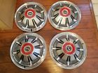 C6az-1130-g Original Ford Bronco Galaxie Hub Caps Free Shipping