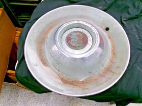 Cadillac 1947-1952 16 Inch Diameter Sombrero Wheel Cover / Hub Cap 1