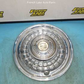 570.gm6u58 Cadillac Set Of Four Wheel Covers 15 Inch Fits 1958 Deville 1264222