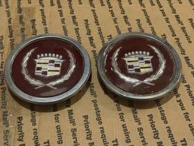 Cadillac Abs6736 1988 Brougham Oem Center Cap Emblem - 2