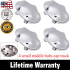 3773 Carbole Chrome Wheel Center Hub Caps Lug Nut Covers Ford