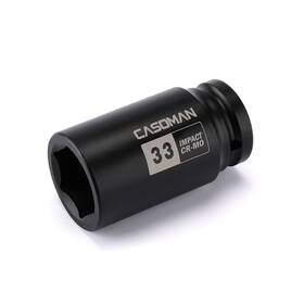 Cs203 Casoman 3/4 Inch Drive X 33 Mm Deep 6 Pt Impact Socket Cr-mo 3/4-inch 33mm