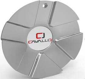 907l157 Cavallo Clv-3 Chrome Wheel Rim Center Cap -
