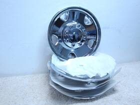 Cci 7362p-c Fits Ford F-250 / F-350 05-2010 New 17 Inch Wheel Chrome Skin Hubcap #4a-4
