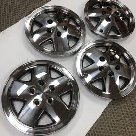 9050-15c Cci Universal 15 Inch Truck Or Trailer Hubcaps Wheel Covers Set Of 4