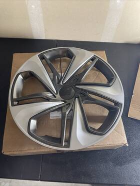 54116sc Cci Aftermarket Parts One New Wheel Cover Hubcap Fits 2019-2020 Honda Civic 16 Inch Silver And Charcoal