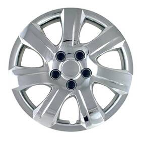 Cci Aftermarket Parts 615343105871 Brand New Set Of 4 16 Inch Chrome Hubcaps For 2007-2011 Toyota Camry